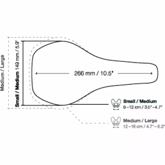 Ergon SMC Women's Saddle - Billede 6