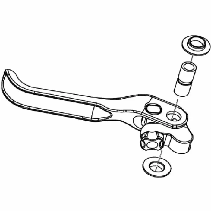 FSA K-Force Carbon Disc Brake Lever - Billede 3