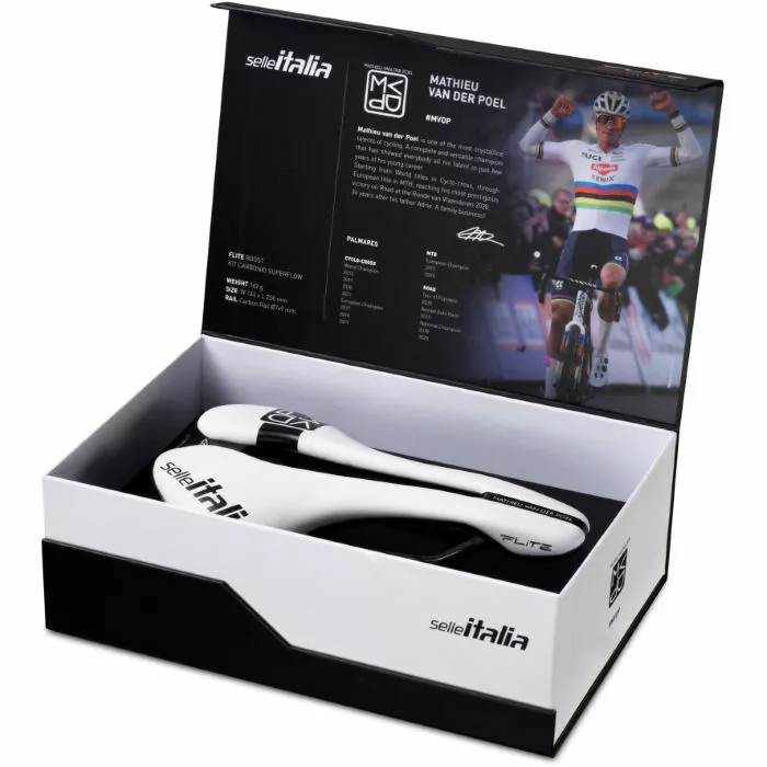 Selle Italia FLITE Boost MVDP Carbonio Superflow Saddle - Billede 6