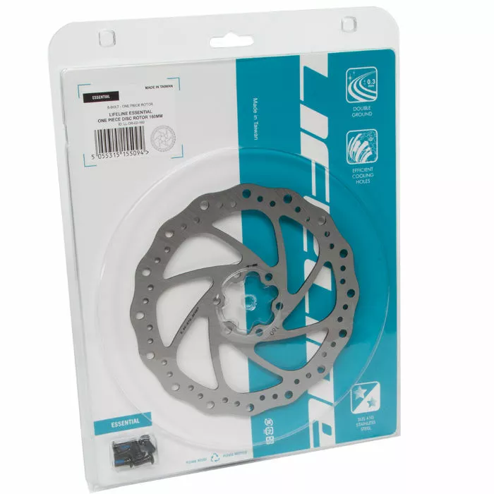 LifeLine Rustfri Skiverotor (et Stykke, 160 Mm) - Billede 2