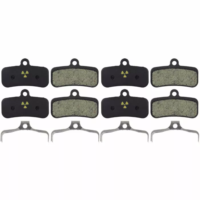 Nukeproof Nukefast Shimano Saint-TRP Quadiem-Slate Skivebremseklodser (4 Pak)