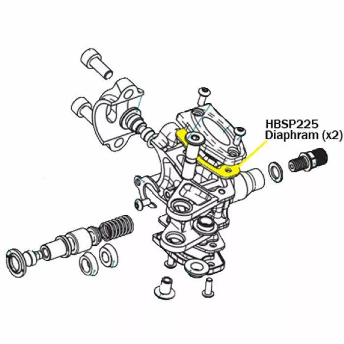 Hope Tech Master Cylinder Lid Diaphragm - Billede 3