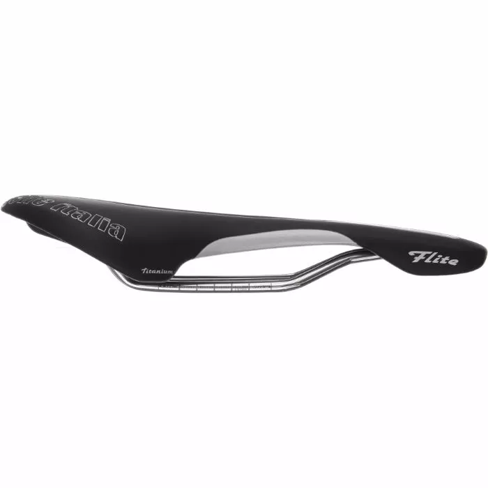 Selle Italia Flite Flow Sadel Med Titaniumskinner - Billede 2
